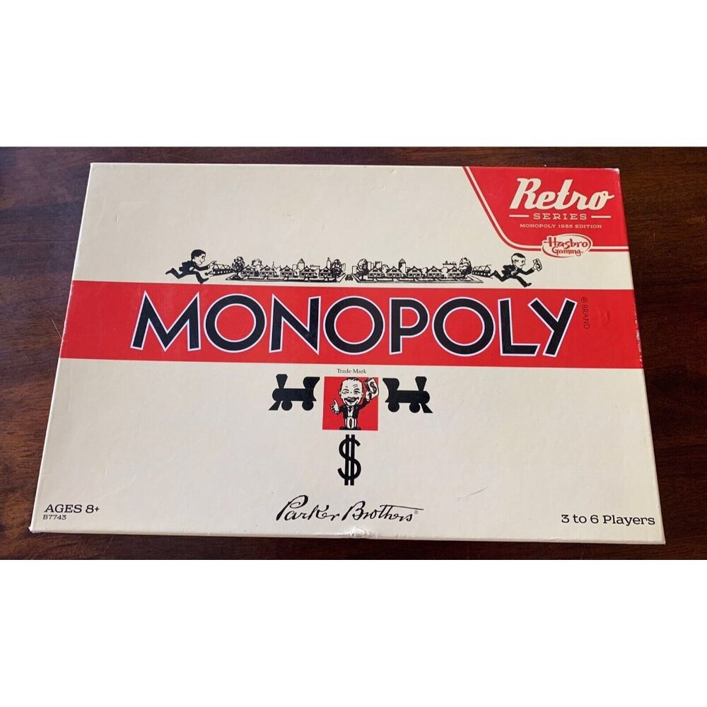 Monopoly Retro‎ Series 1935 Replica (2015 Edition) NEW Sealed Open Box